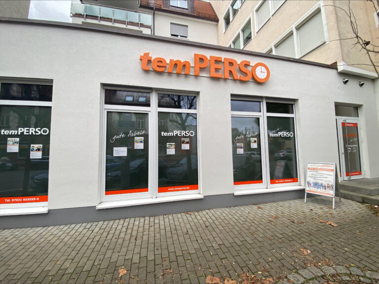 Personalvermittlung und Zeitarbeit temPERSO Bad Mergentheim