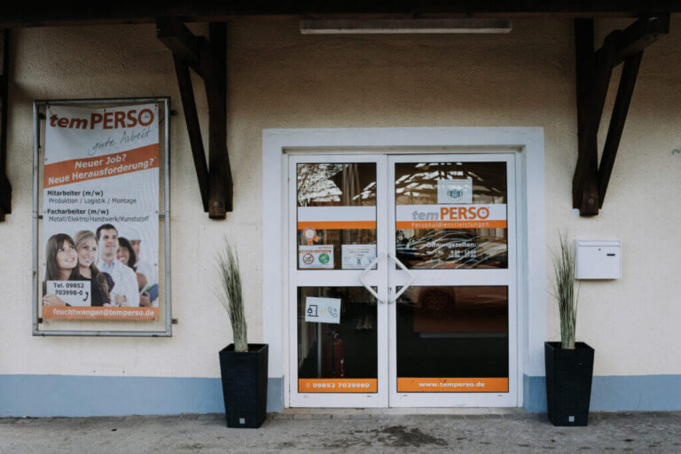 personalvermittlung zeitarbeit feuchtwangen eingang