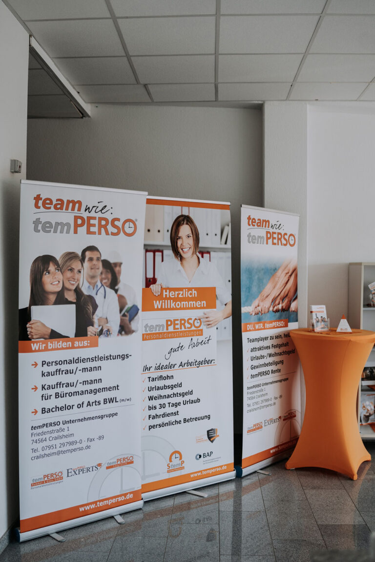 Eingangsbereich temPERSO Schwäbisch Hall